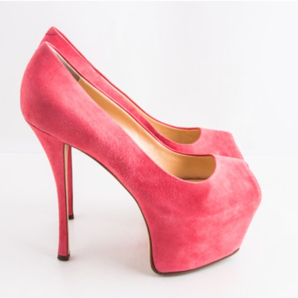 Giuseppe Zanotti Liza Suede Platform